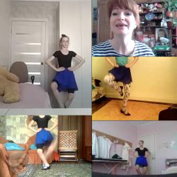 онлайн урок народно-сценического танца 5 класс